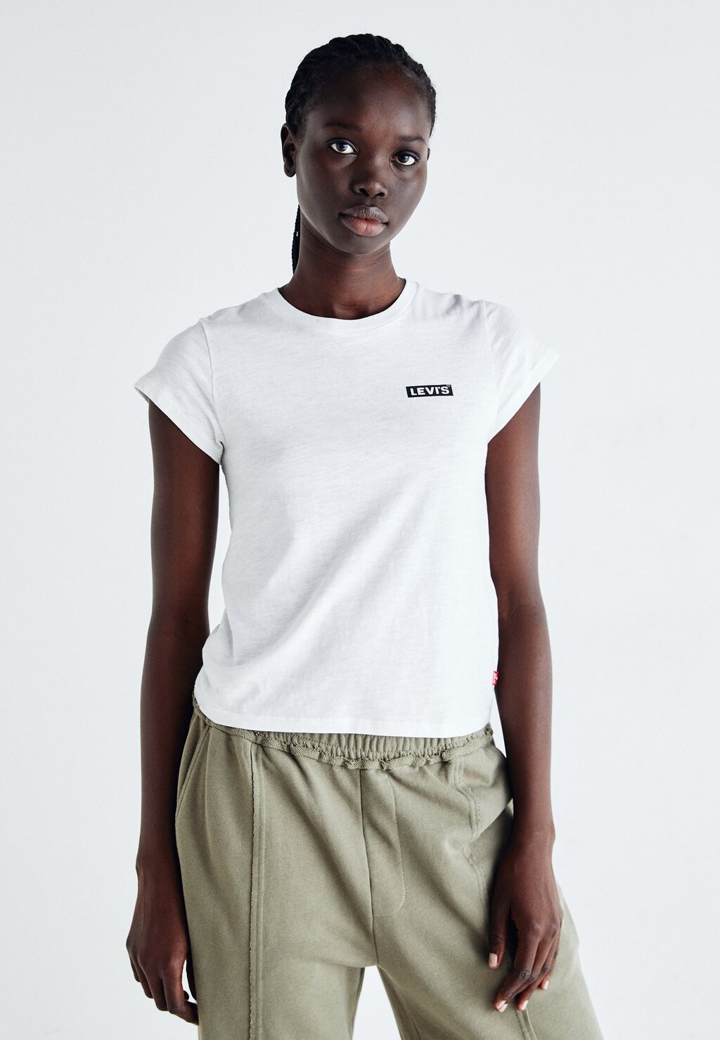 

Базовая футболка Graphic Authentic Tshirt Levi's, цвет bright white