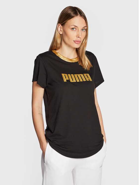 Футболка стандартного кроя Puma, черный