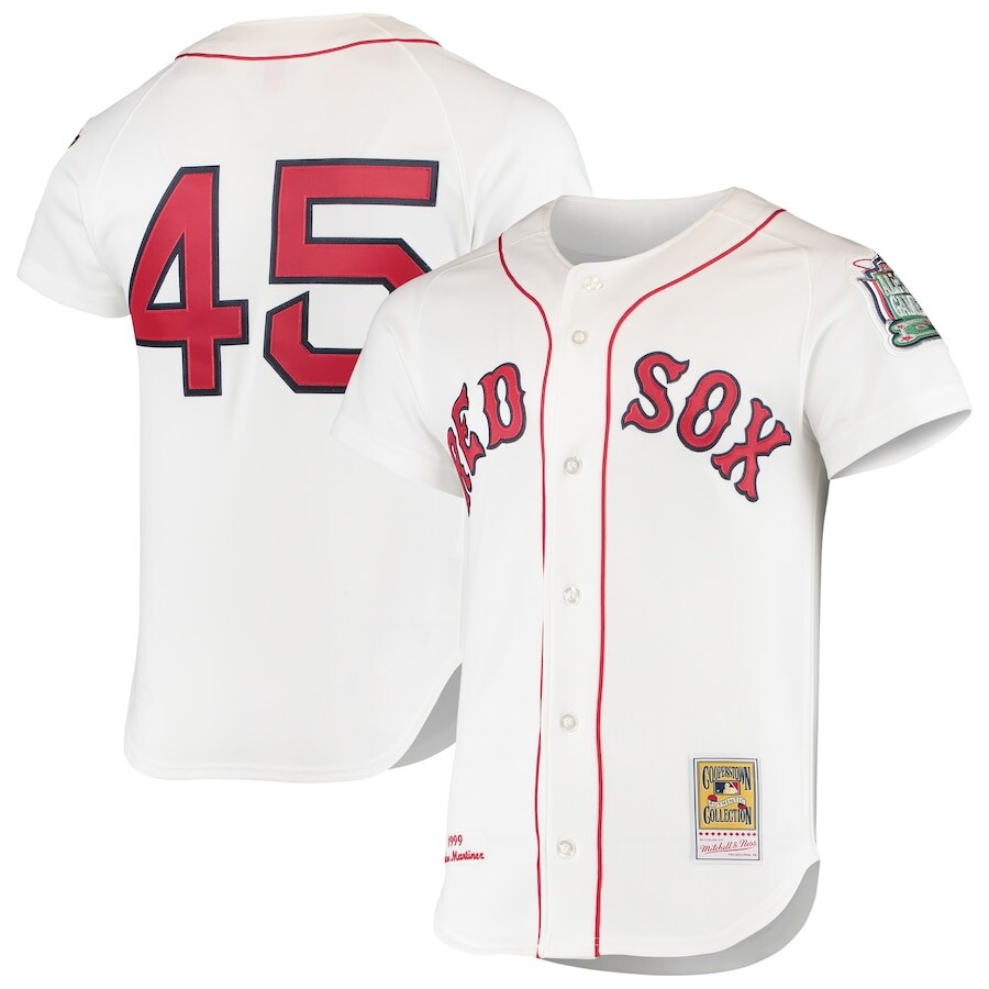 

Джерси Mitchell & Ness Boston Red Sox, белый