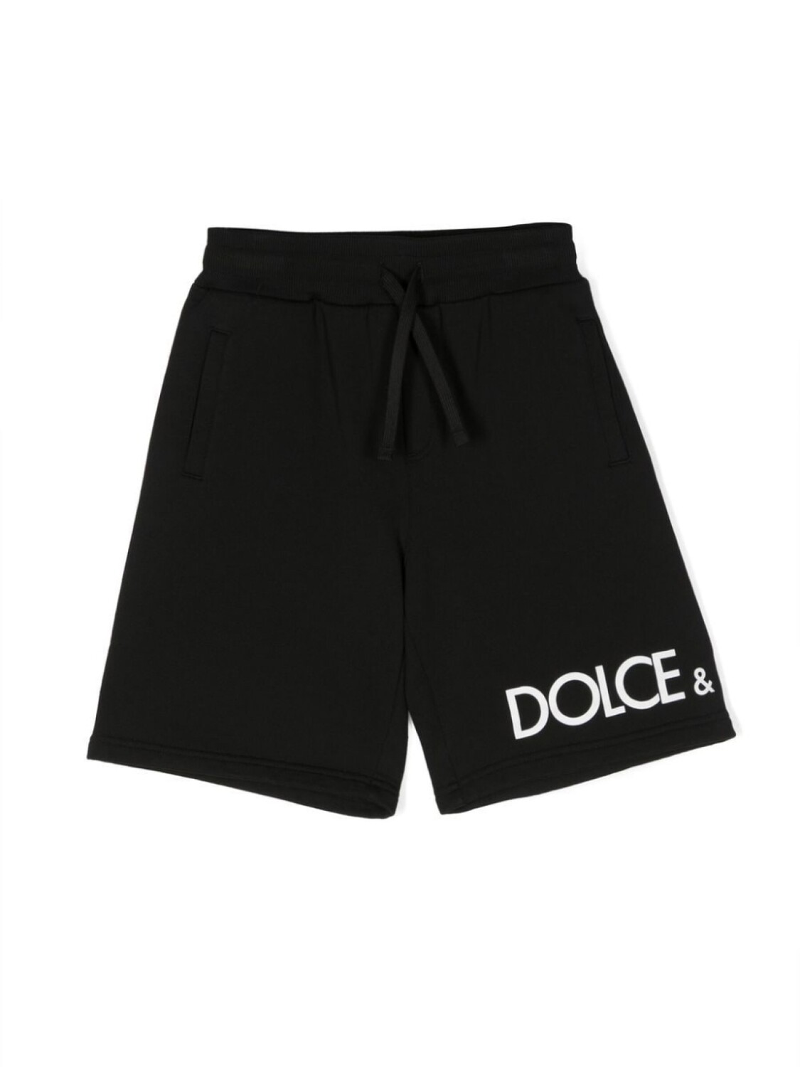 

Шорты с логотипом Dolce & Gabbana Kids, черный