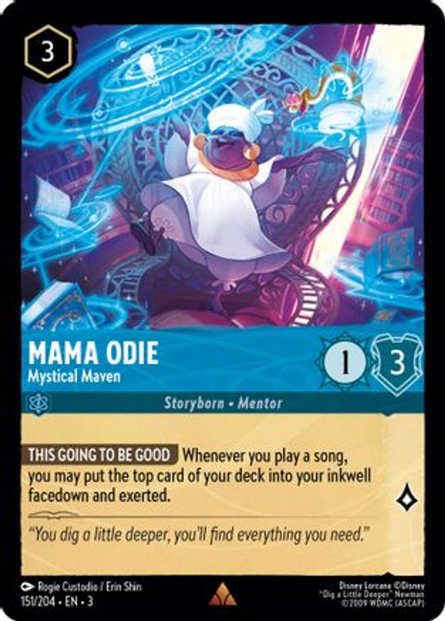 

Карточная игра Mama Odie - Mystical Maven (151/204) - Into the Inklands