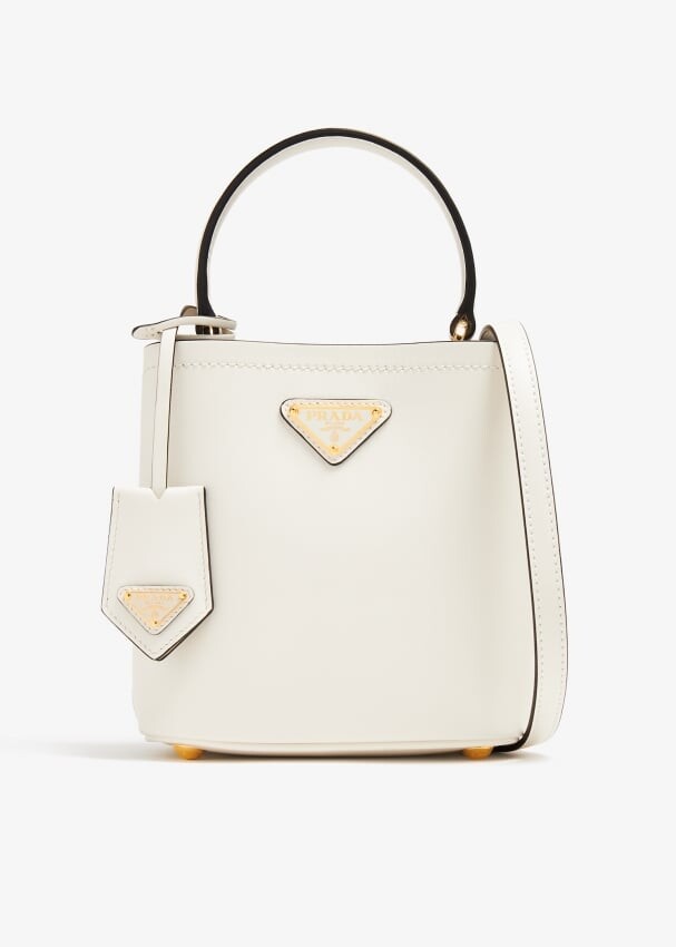 

Сумка Prada Double Leather Mini, белый