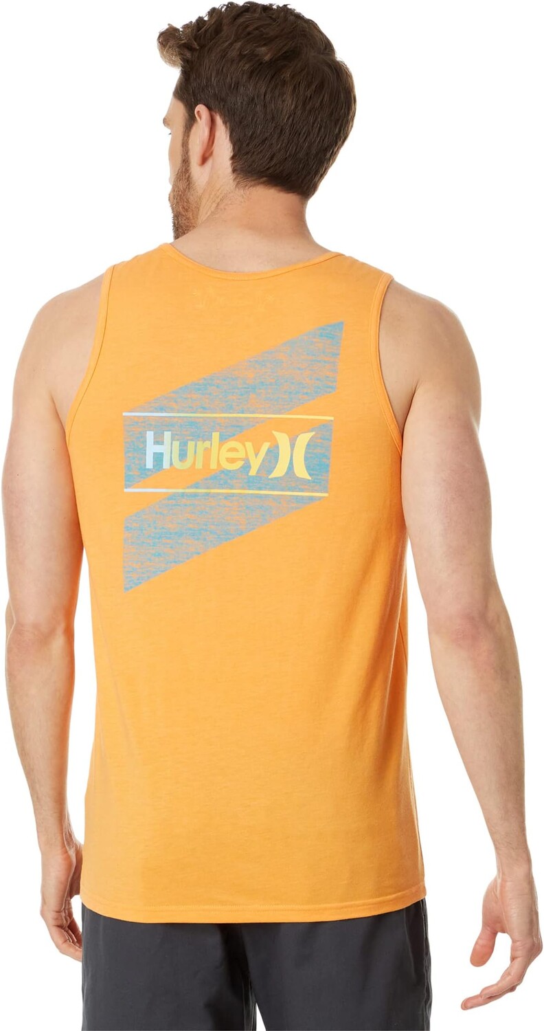 

Топ One & Only Slashed Tank Hurley, цвет Nectarine