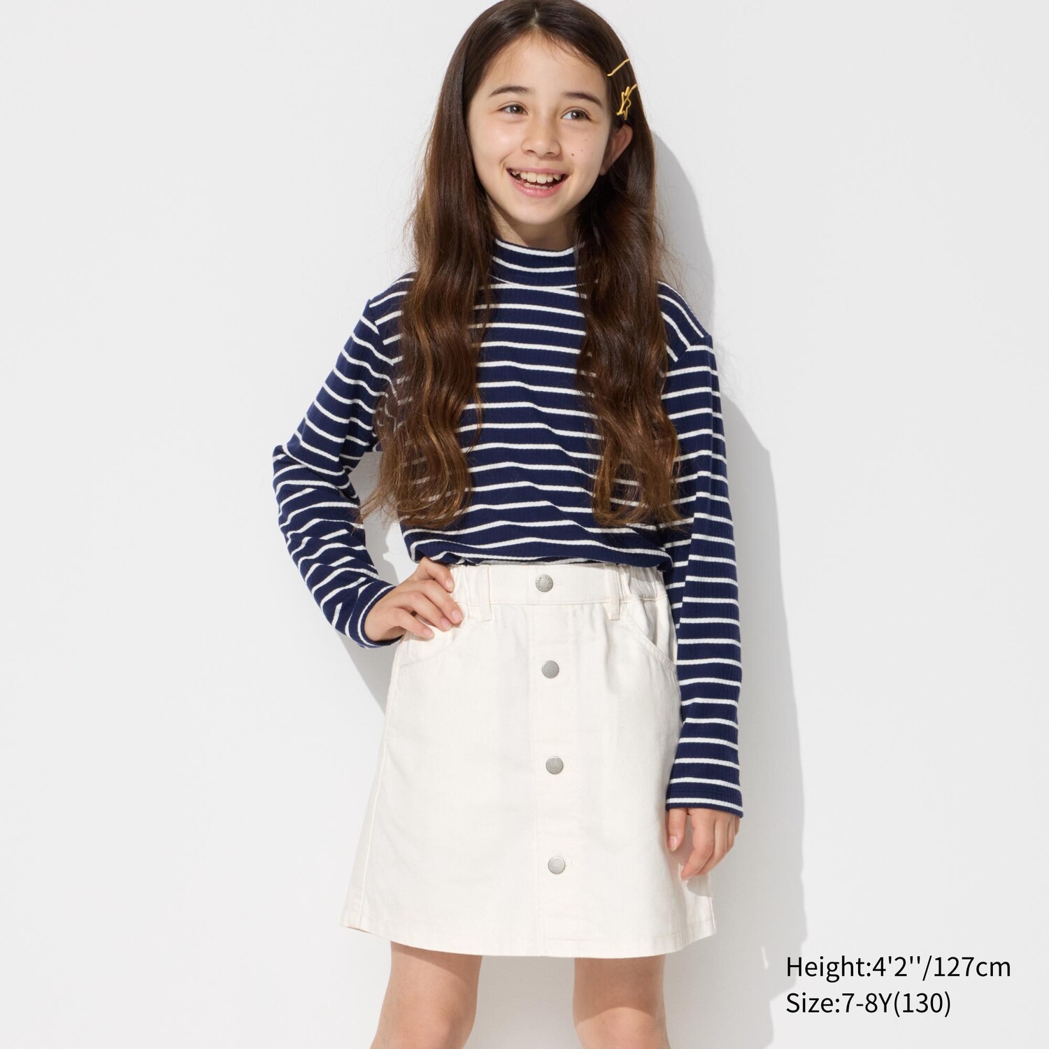

Джинсы Брюки Юбка UNIQLO, белый