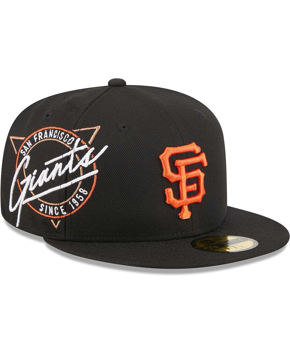 

Мужская черная приталенная шляпа San Francisco Giants Neon 59FIFTY New Era