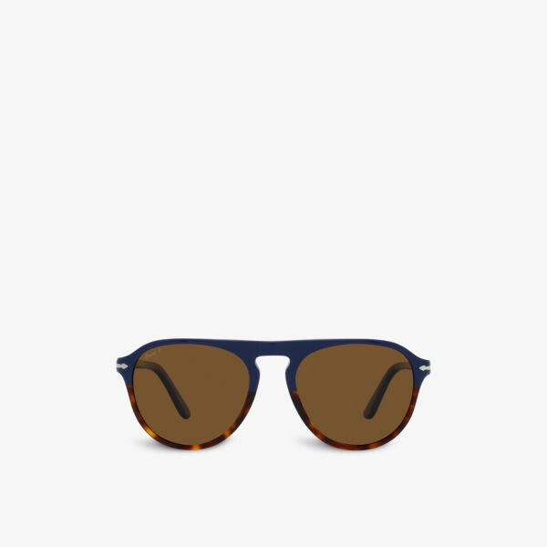 

RB3671CH солнцезащитные очки в металлической оправе-подушке Ray-Ban, синий