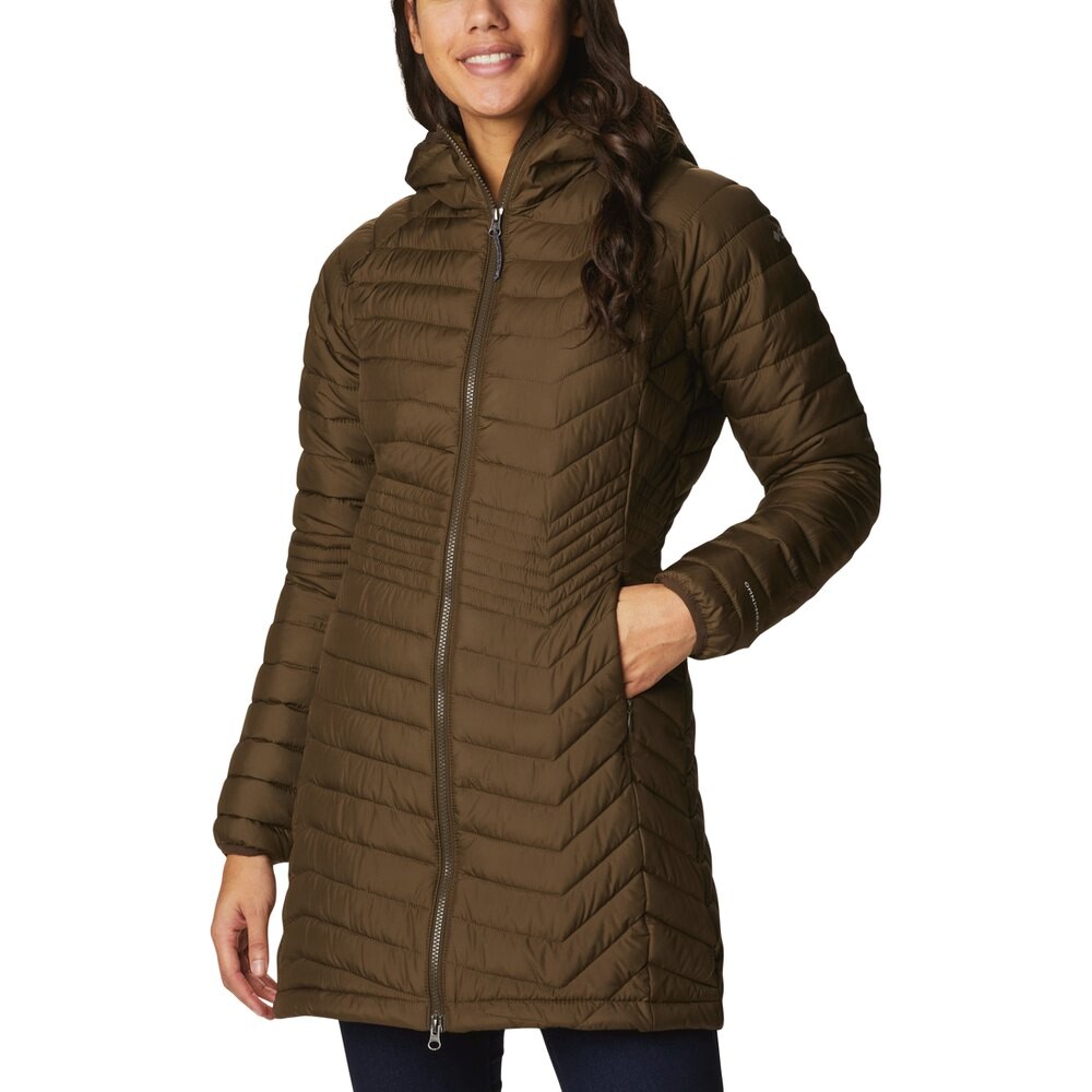 

Куртка Columbia Powder Lite, коричневый