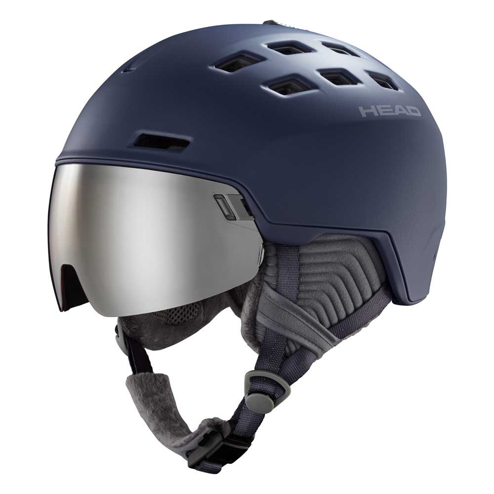Шлем Head Rachel Visor, синий шлем head rachel spare lens с двумя визорами white 20 21 m l