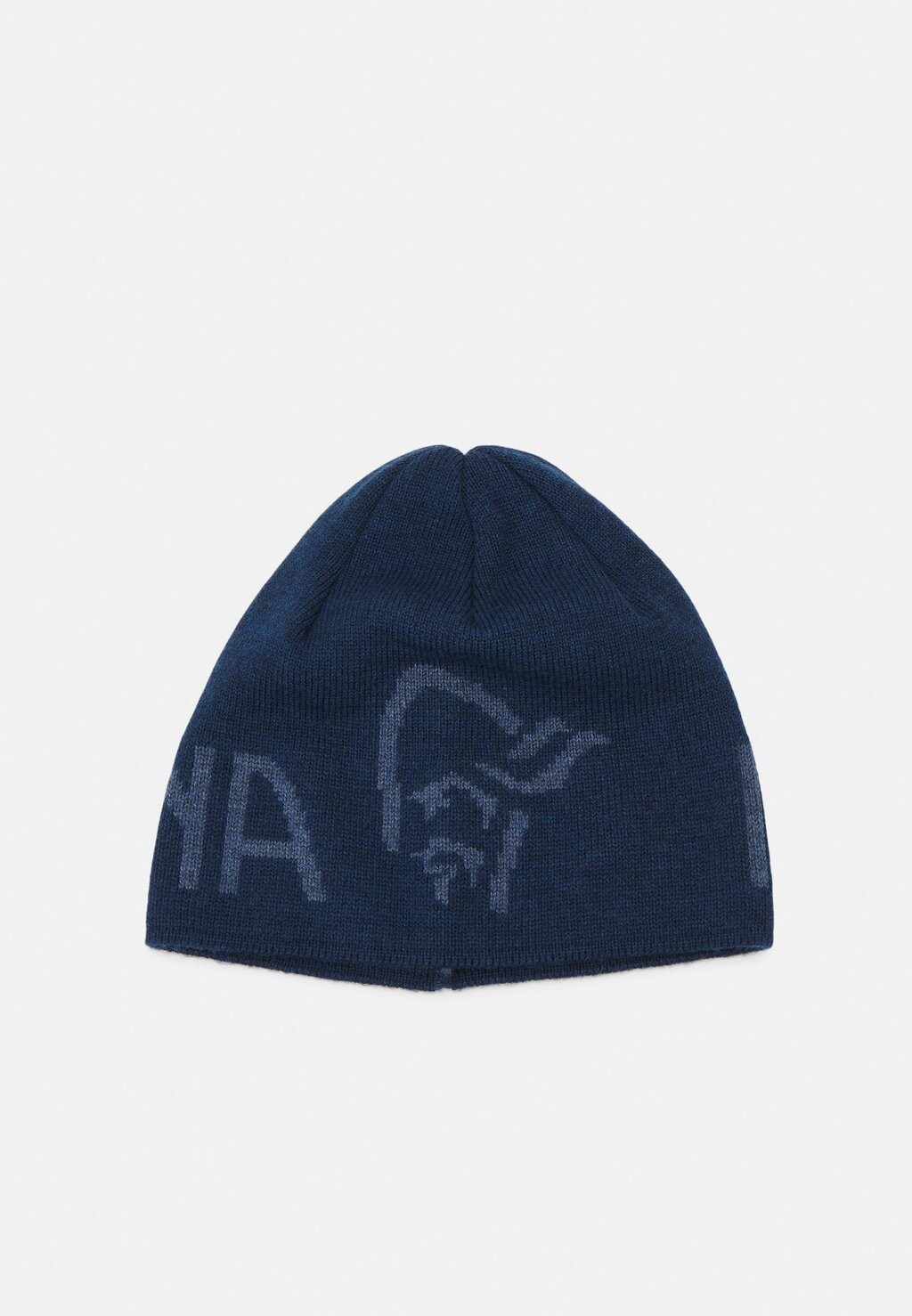 

Шапка LOGO BEANIE UNISEX Norrøna, цвет Mottled Blue