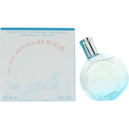 

Hermès Eau Des Merveilles Bleue Refillable Eau De Toilette 30ml