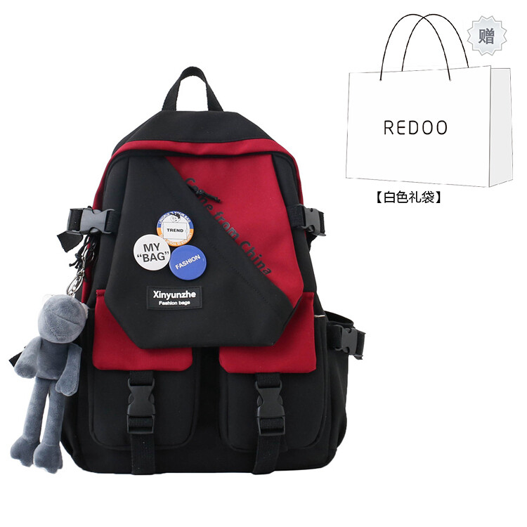 

Мужской рюкзак Redoo, Серый с подвеской