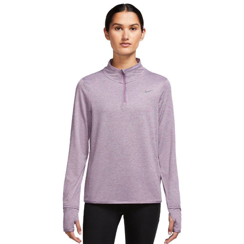 

Спортивный топ Nike Dri-FIT Swift Element UV Half-Zip, фиолетовый