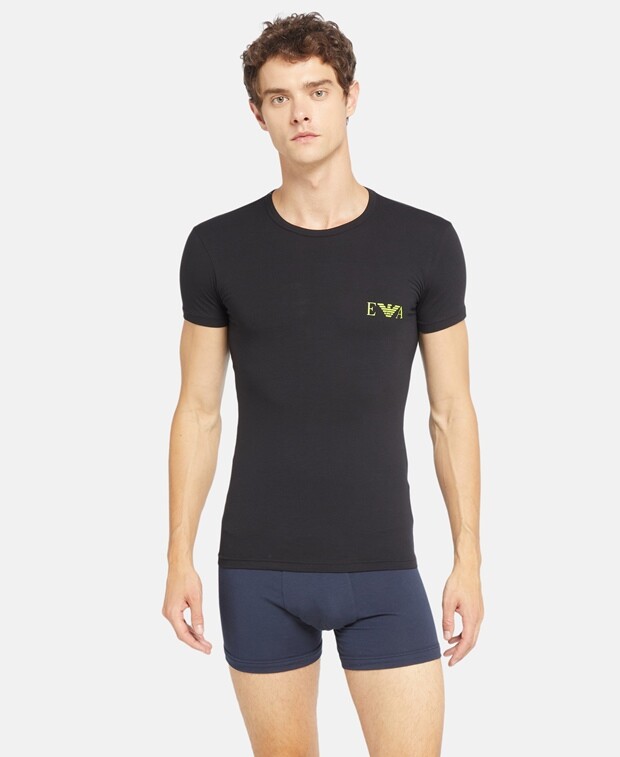 

Футболки, упаковка 2 шт. Emporio Armani, черный