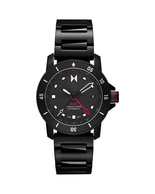 цена Автоматические часы Cali Diver GMT, 40 мм MVMT, цвет Black