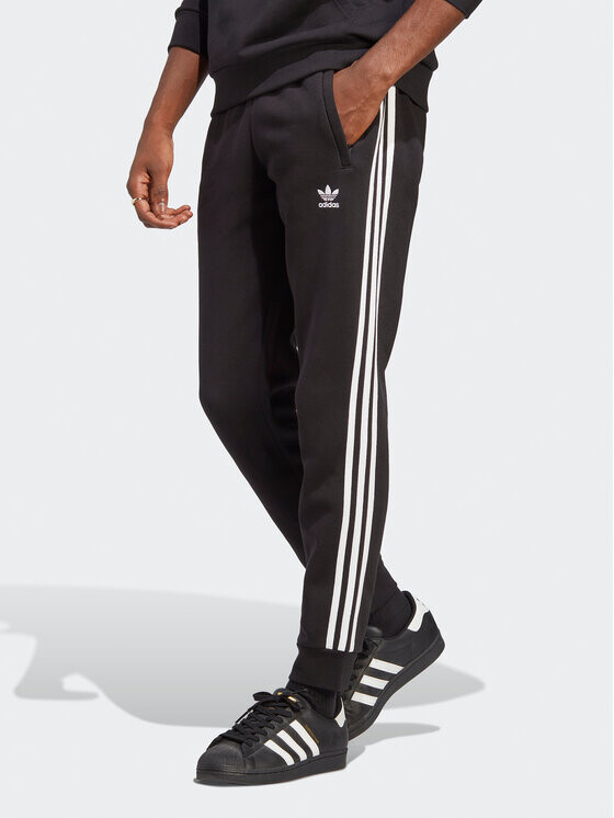

Спортивные штаны приталенного кроя Adidas, черный