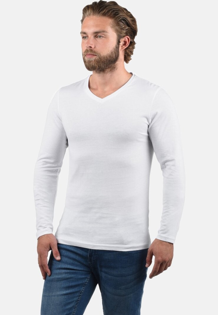 

Футболка с длинным рукавом Sdbasil Solid, белый