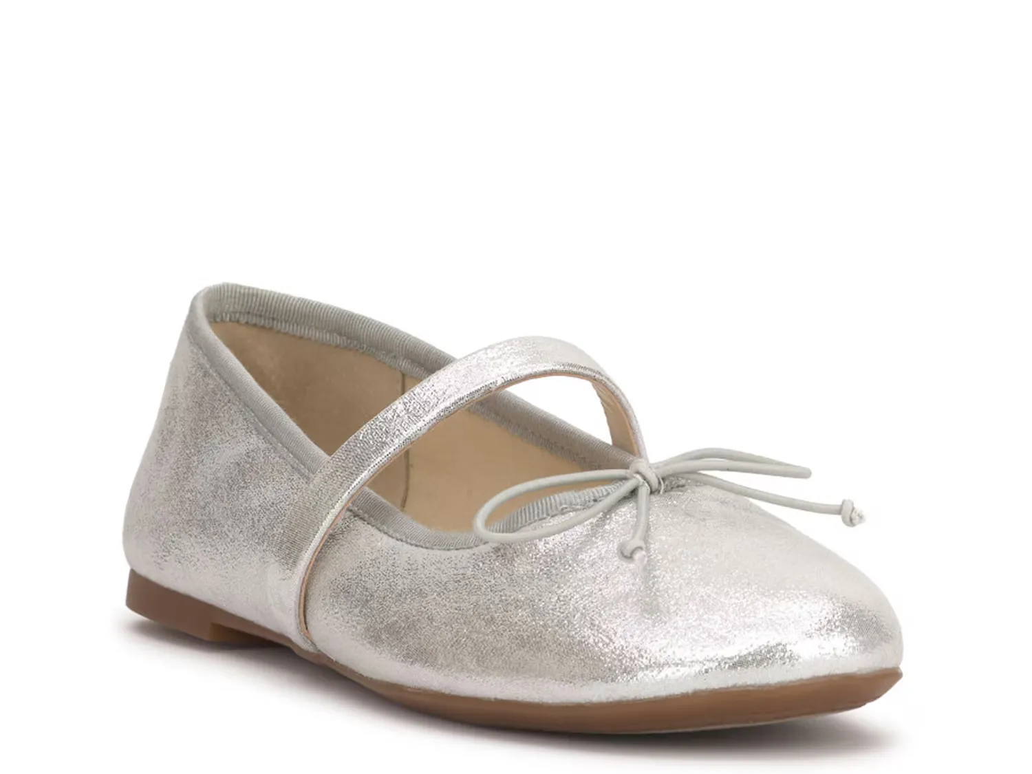 

Балетки Azalina Mary Jane Flat Jessica Simpson, серебряный/металлик