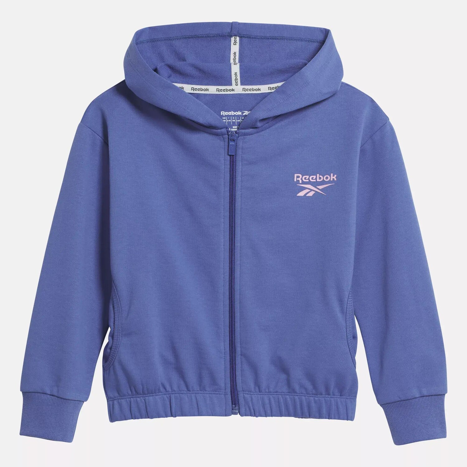 

Толстовка на молнии ID Reebok, фиолетовый