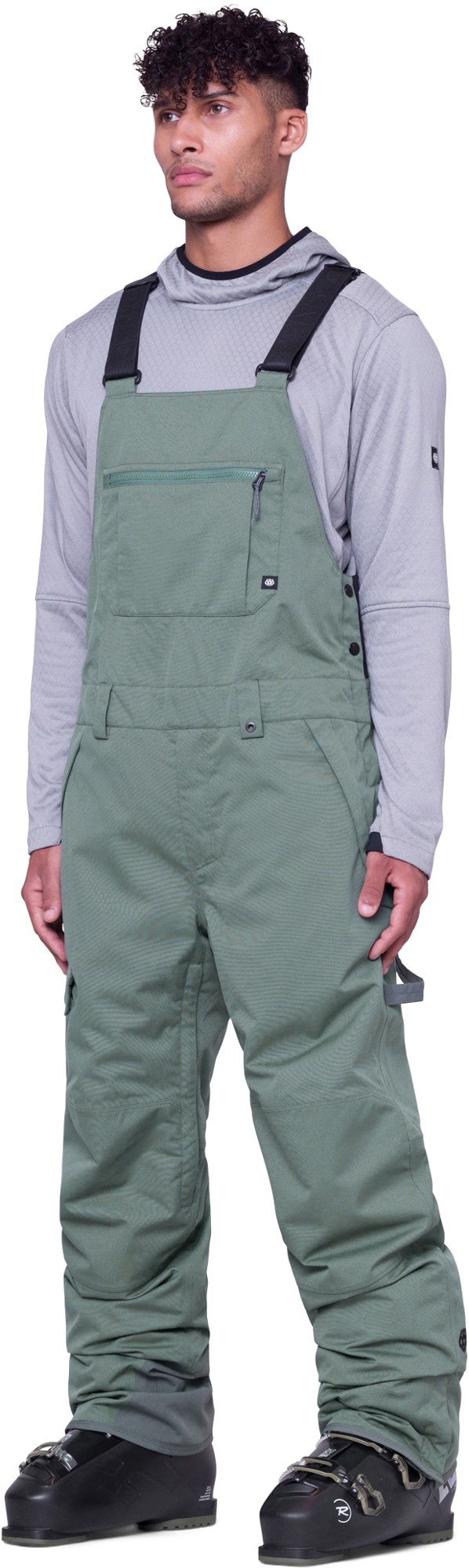 Зимние штаны с утеплителем Hot Lap - мужские 686, зеленый