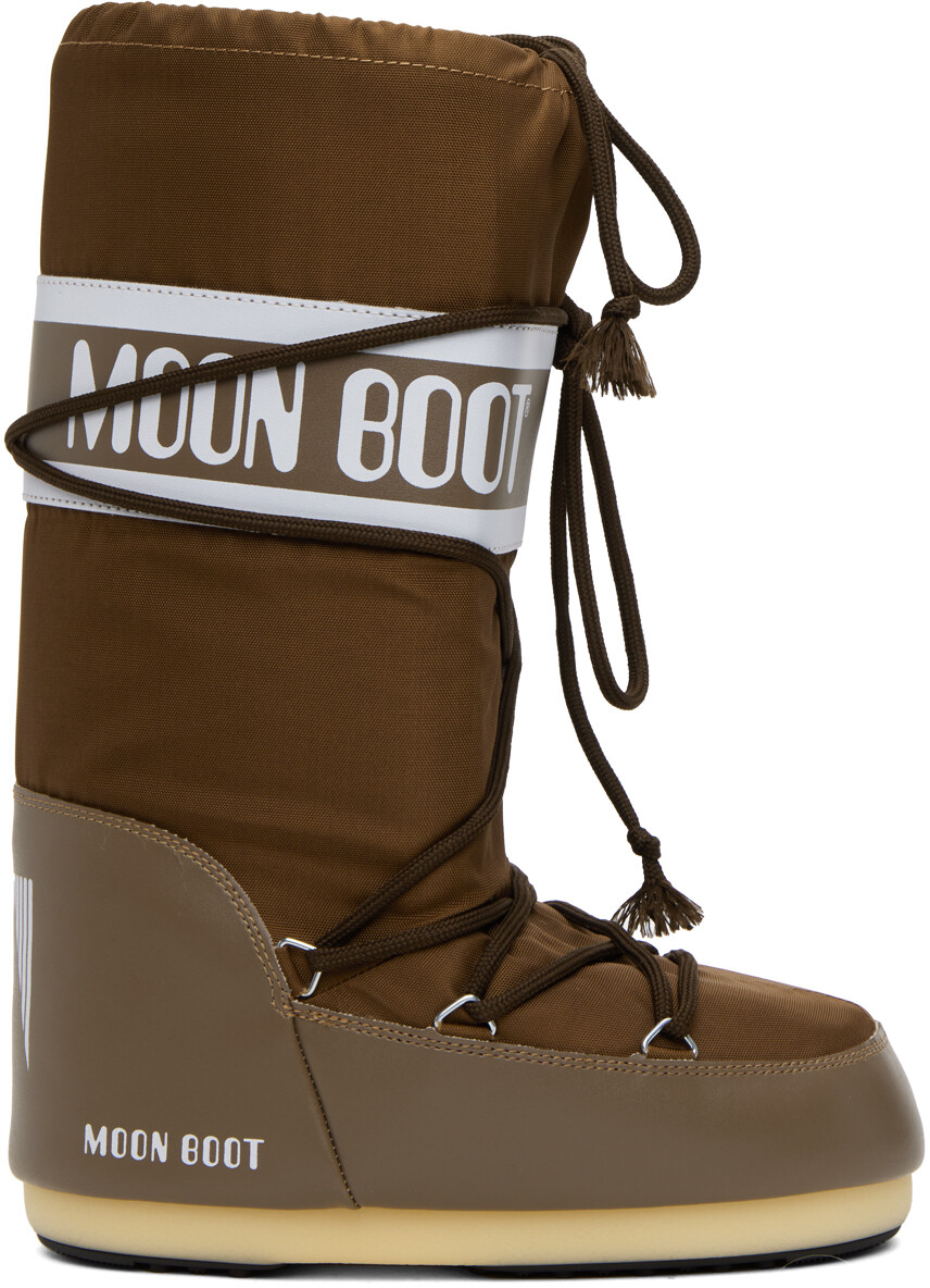 

Коричневые ботинки Icon Moon Boot