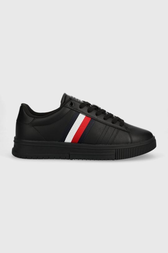 

Кожаные кроссовки SUPERCUP LEATHER Tommy Hilfiger, черный