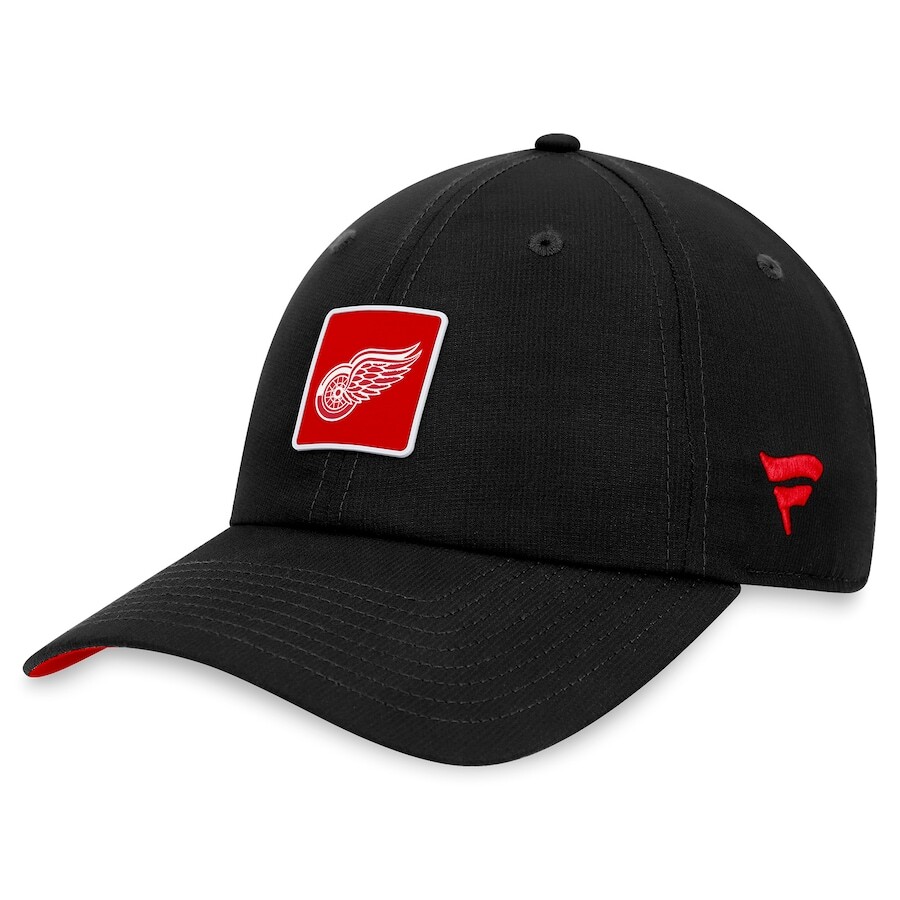 

Бейсболка Fanatics Branded Detroit Red Wings, черный