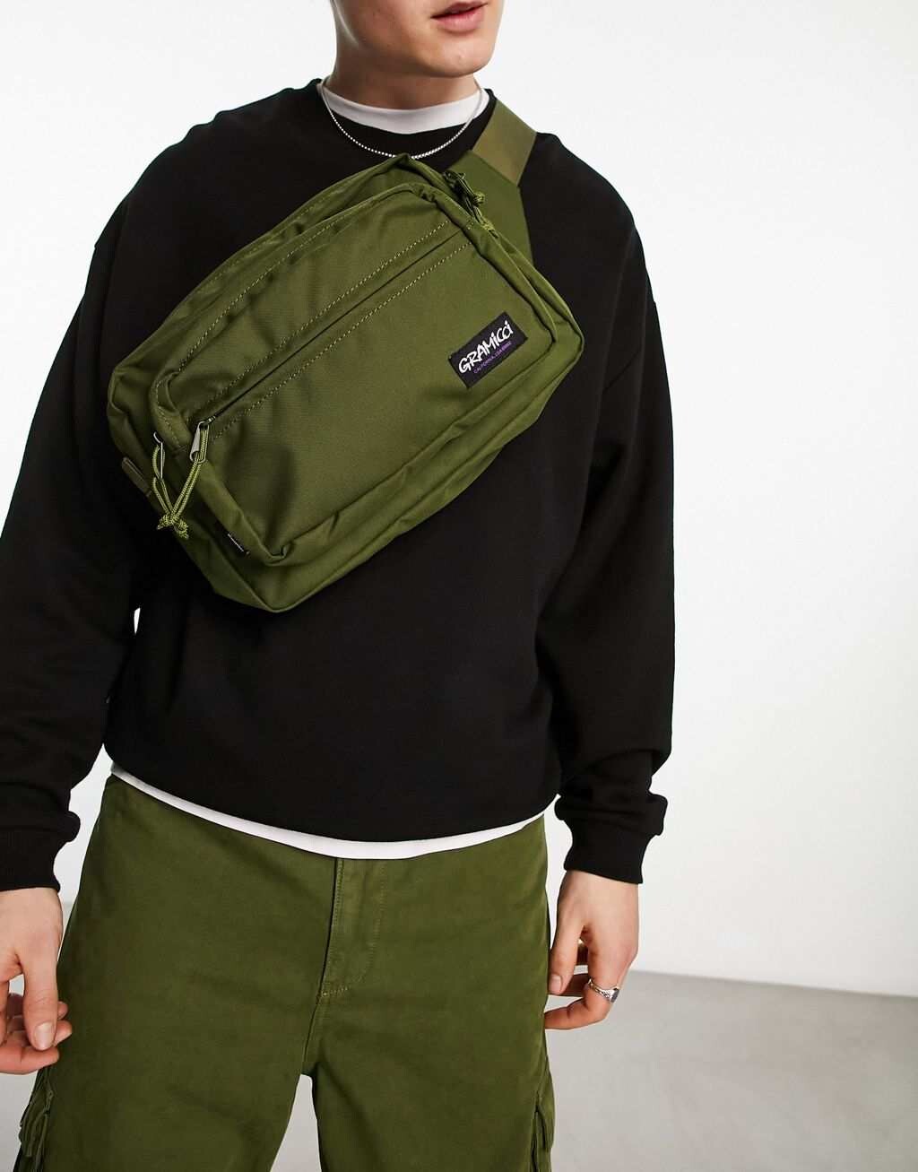 

Поясная сумка Gramicci Cordura цвета хаки