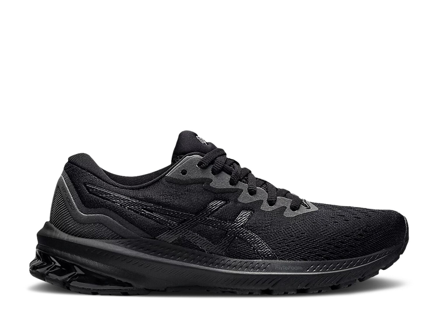 

Кроссовки ASICS Wmns Gt 1000 11 Wide 'Triple Black', черный