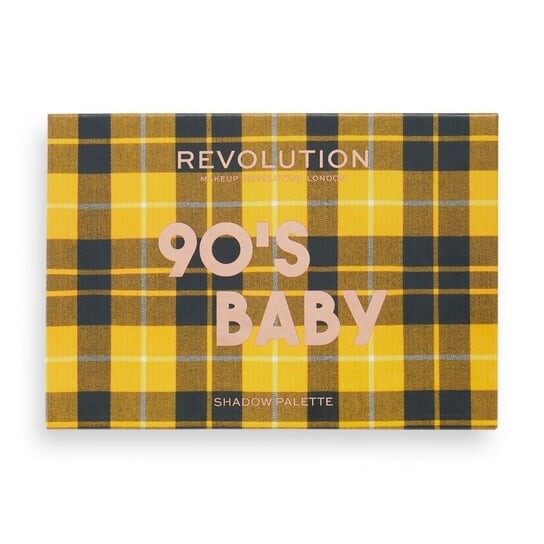 

Палитра теней для век 90's Baby 6 Makeup Revolution, Power Shadow, золотой