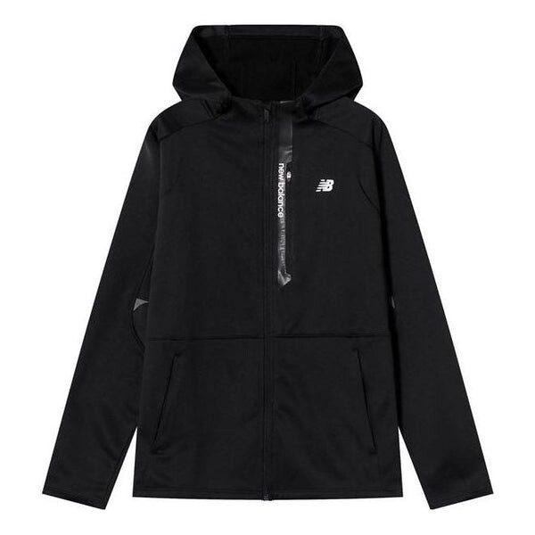

Куртка ударопрочные беговые водонепроницаемые Куртка New Balance, черный