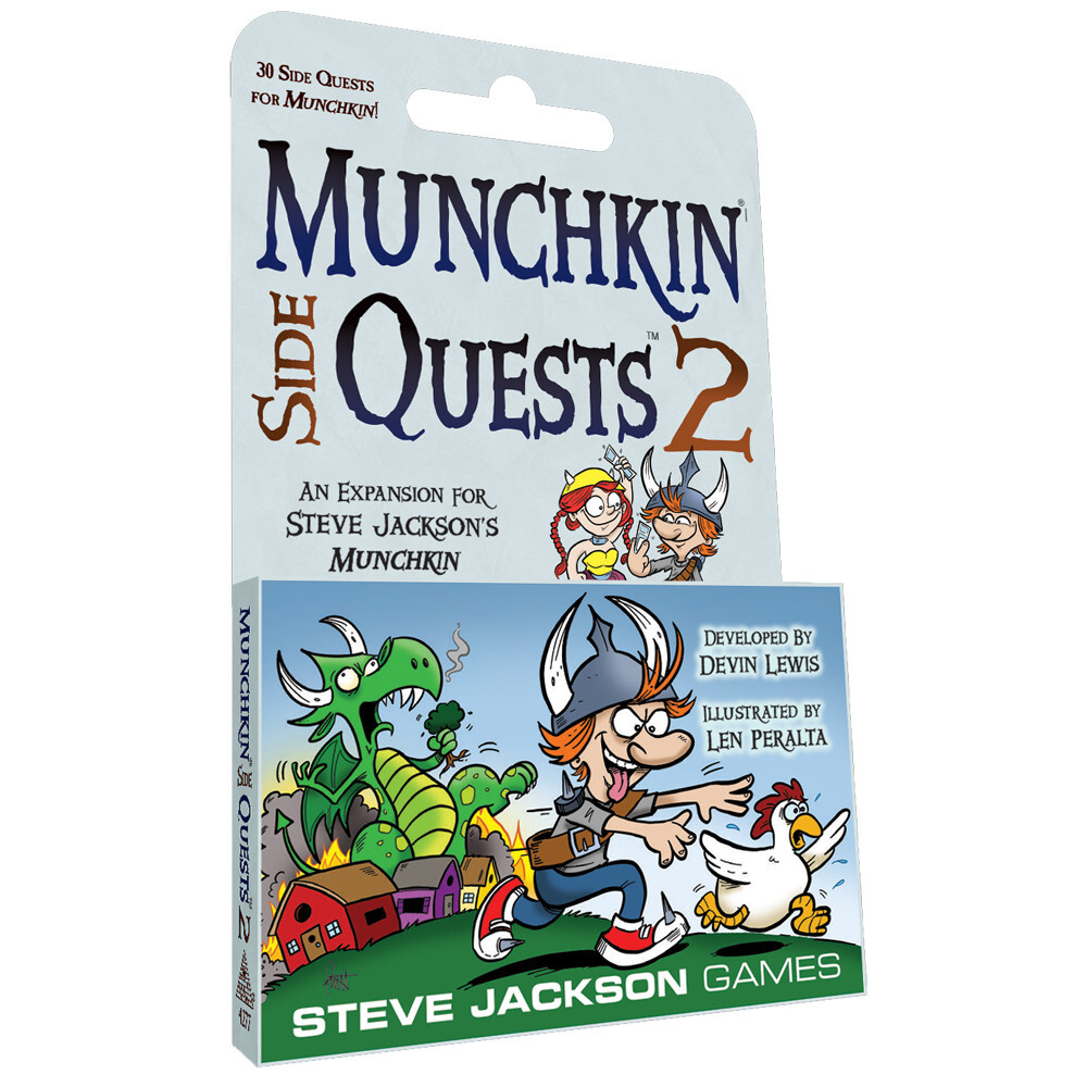 

Настольная игра Steve Jackson Games Munchkin: Side Quests 2 Expansion