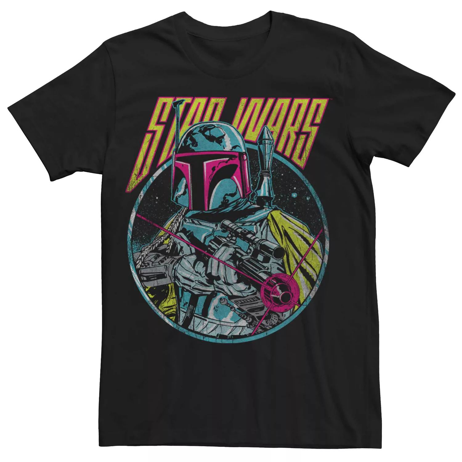 Мужская винтажная футболка с плакатом «Звездные войны» Licensed Character цена и фото
