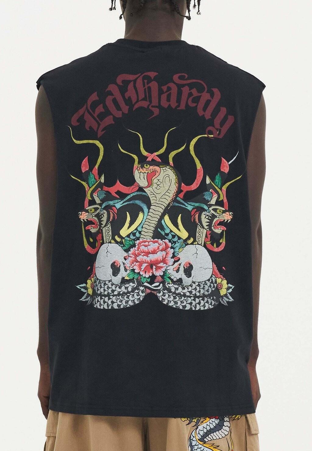 Топ Ed Hardy, черный