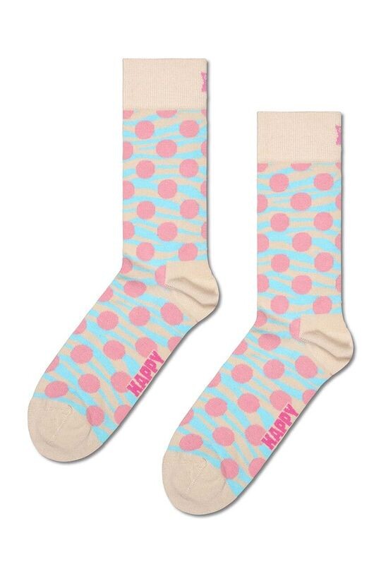 

Носки с тигровым узором Happy Socks, розовый