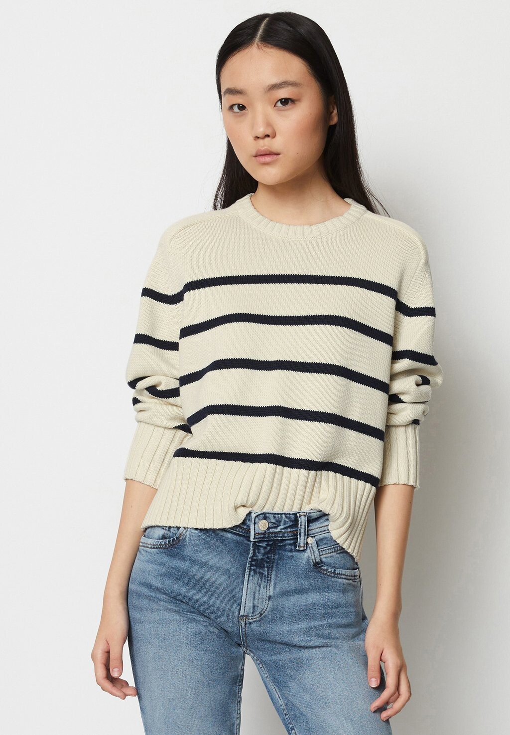 

Вязаный свитер RELAXED Marc O'Polo DENIM, цвет multi white blush