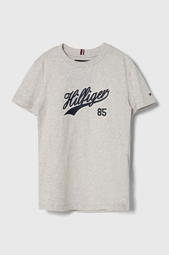

Tommy Hilfiger Детская хлопковая футболка, серый