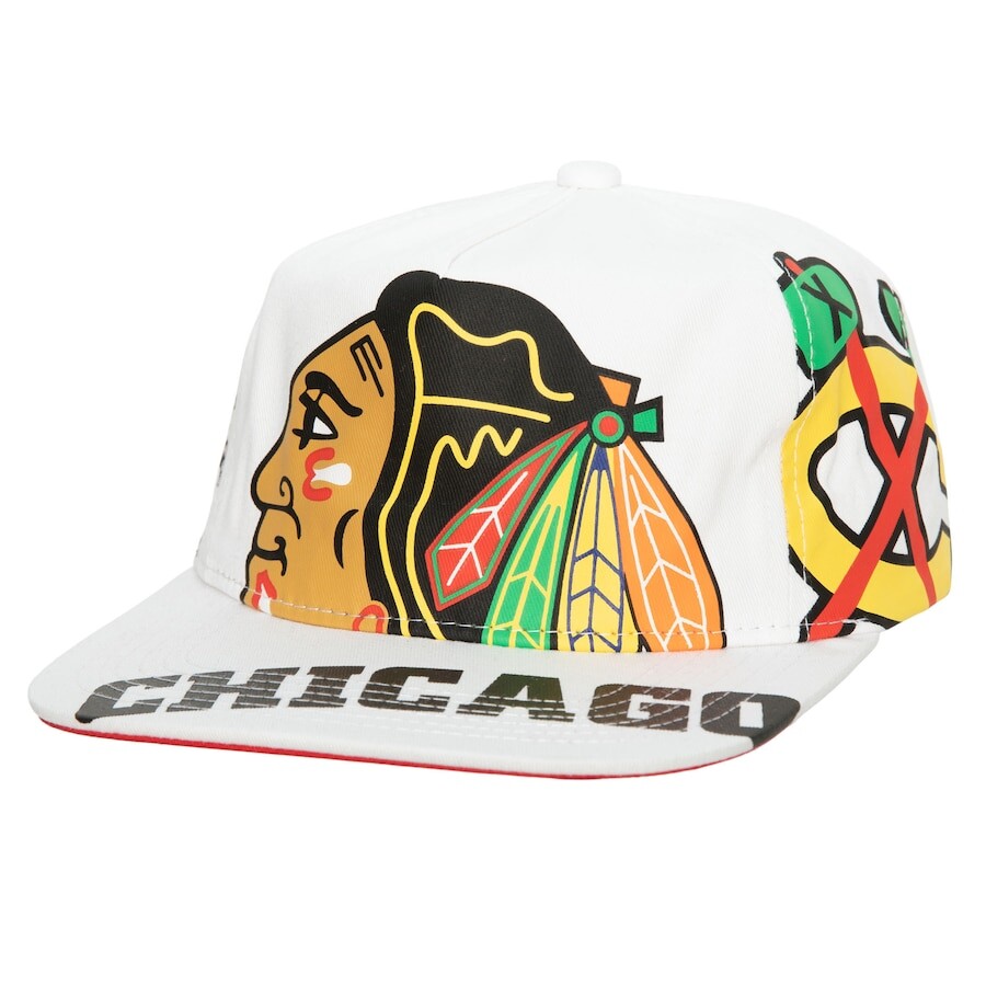 

Бейсболка Mitchell & Ness Chicago Blackhawks, белый