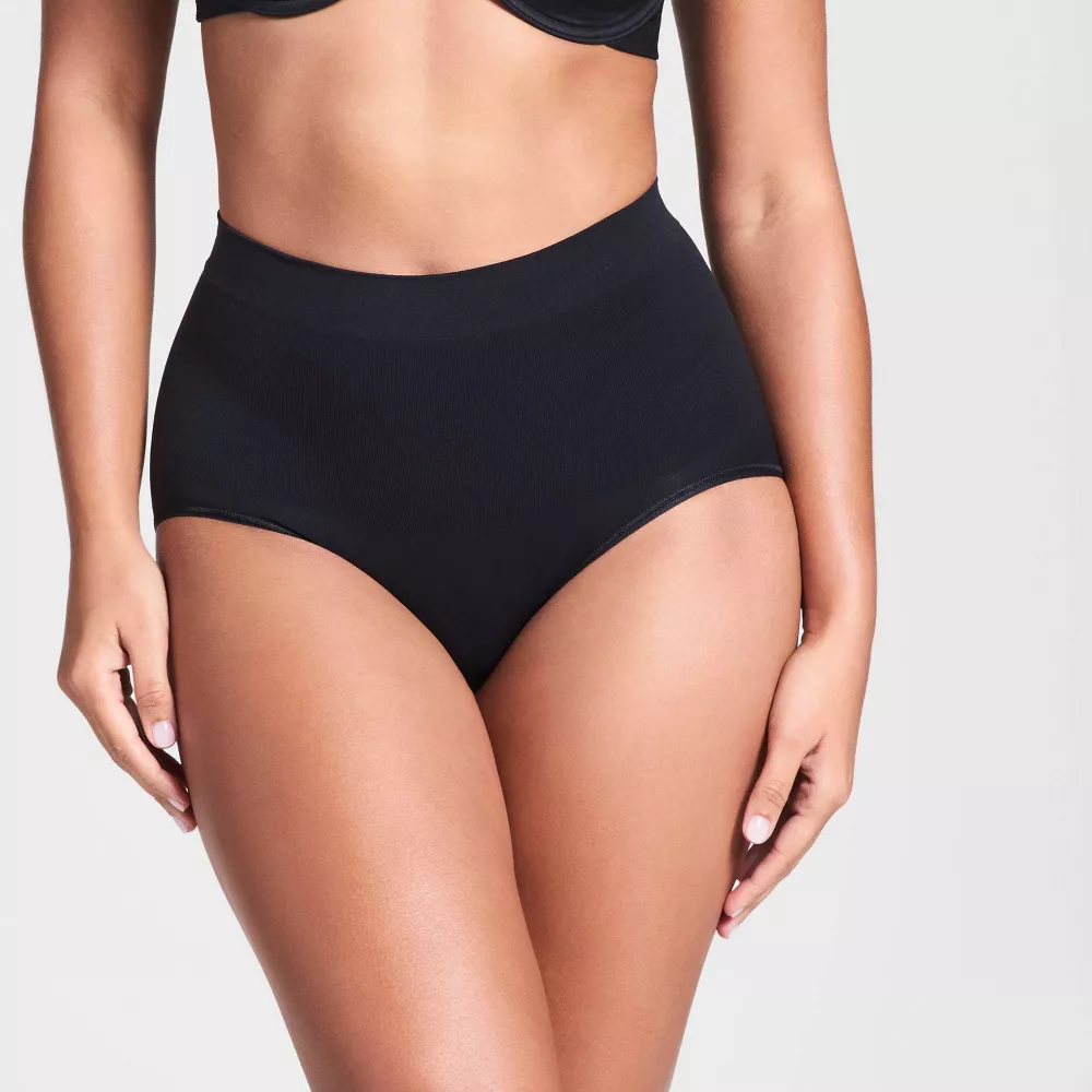 

Универсальные гладкие трусы-брифы ASSETS by SPANX для женщин, цвет Very Black