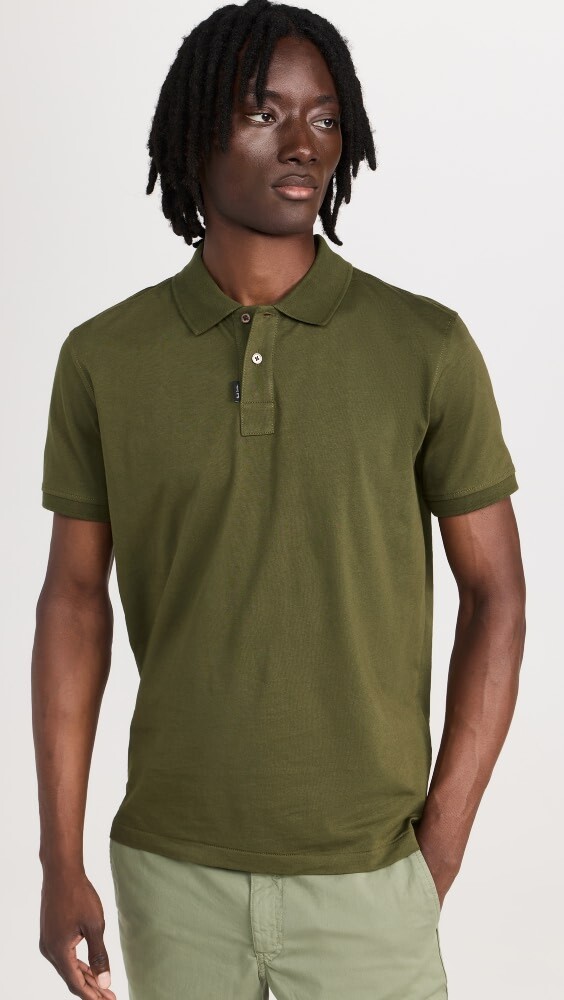 

Рубашка поло PS Paul Smith PS Paul Smith Men's Solid, оливковый