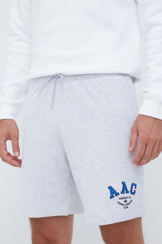

Хлопковые шорты adidas Originals, серый