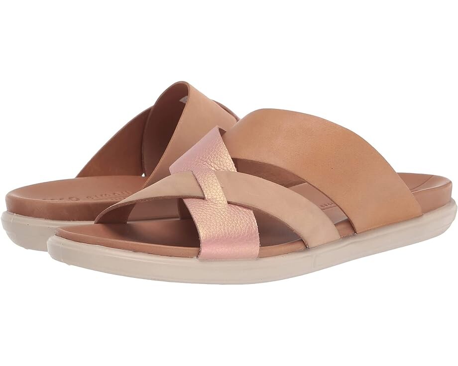 

Сандалии ECCO Simpil Sandal Slide 2.0, цвет Tuscany Iridescent/Powder/Lion