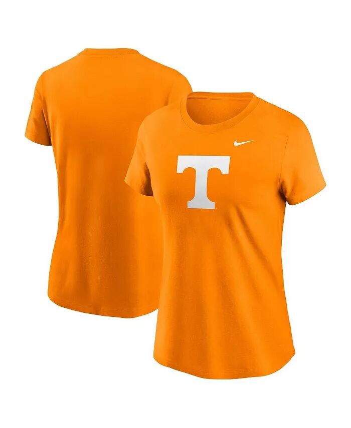 

Женская футболка Tennessee Orange Tennessee Volunteers Primetime Evergreen с логотипом Nike, оранжевый