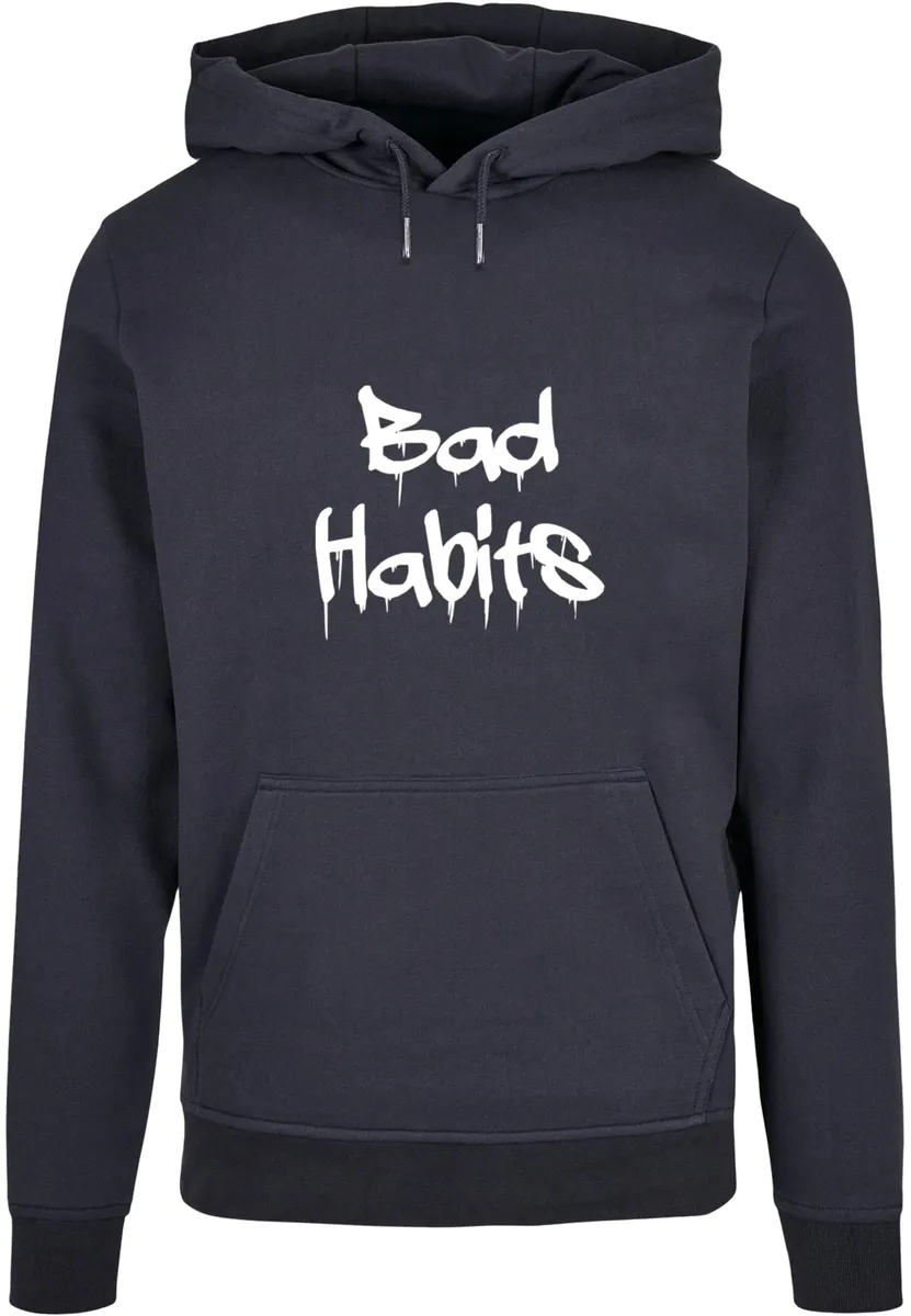 

Толстовка с капюшоном Merchcode " Merchcode Men's Bad Habits Basic Hoody", цвет морской волны