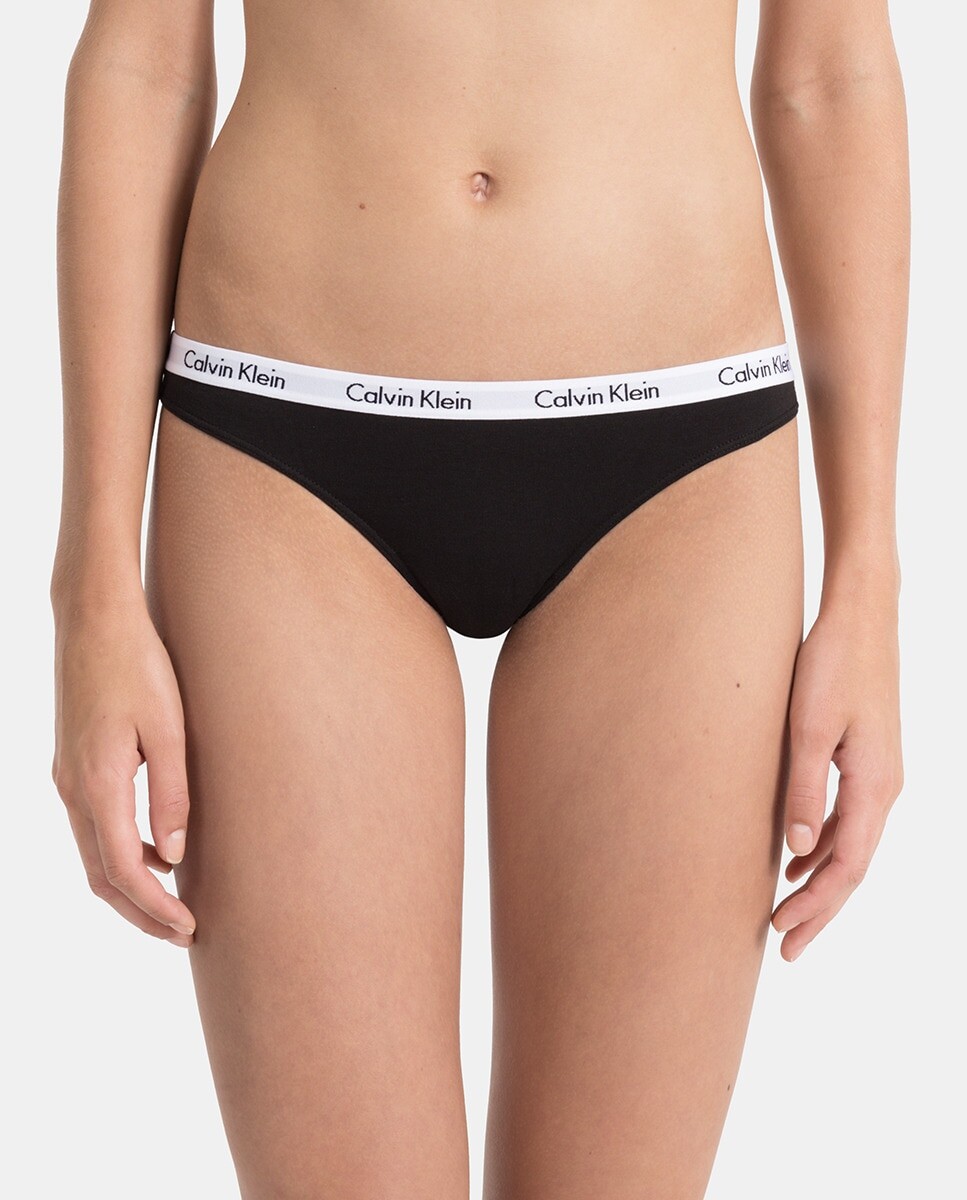 

Набор из трех стрингов Calvin Klein разных цветов Calvin Klein, черный