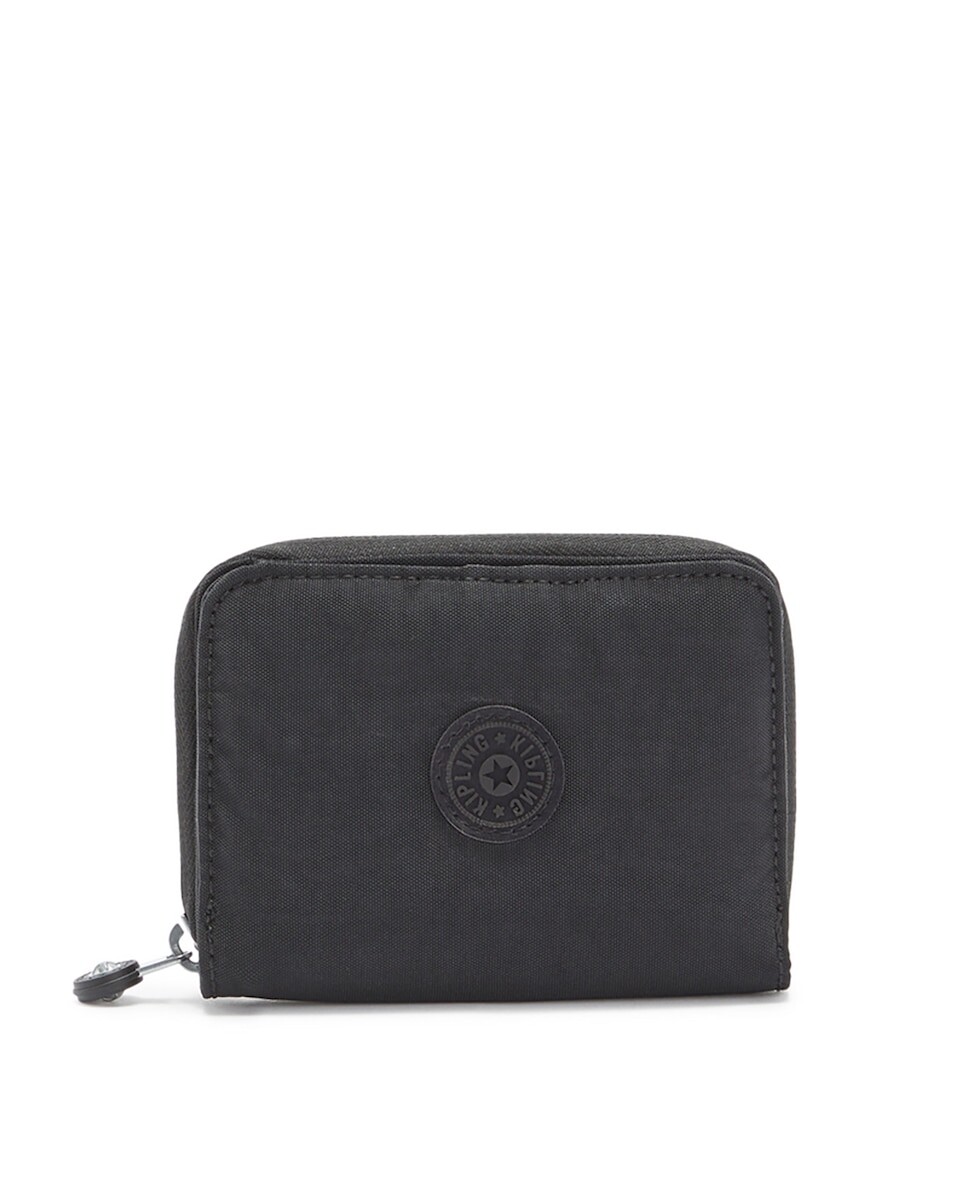 

Женский кошелек с Rfid-защитой черного цвета на молнии Kipling, черный