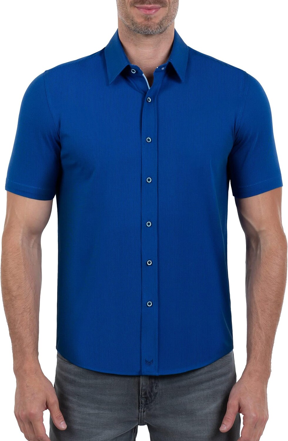 

Рубашка Zenith Switch in Icy Cotton Buttercloth, синий