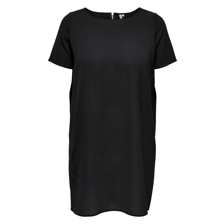 Короткое платье Only Carlux Tunic Short Sleeve, черный