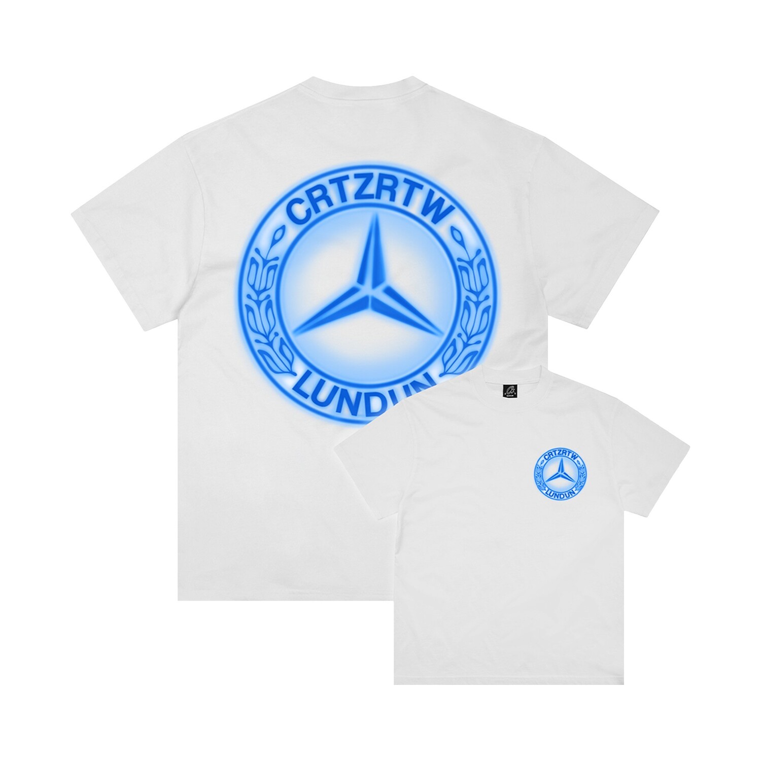 

Футболка Corteiz Benz *New Blank* Белая, Белый