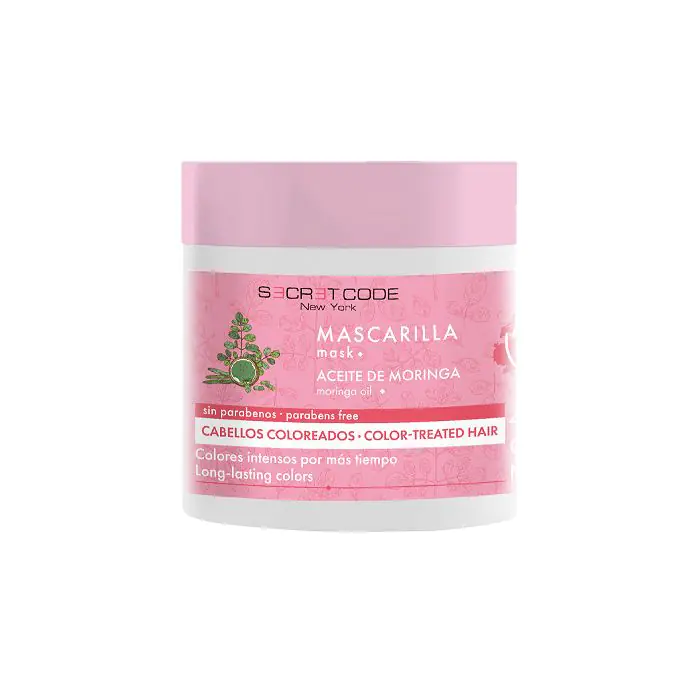 

Маска для волос mascarilla para cabellos teñidos Secret Code, объем 400 мл