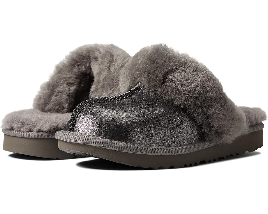 

Домашняя обувь Ugg Cozy II Metallic Glitter, цвет Metal